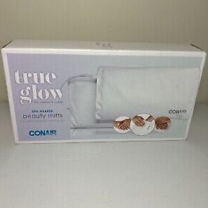 Conair true glow spa heated beauty mitts brand new in box
